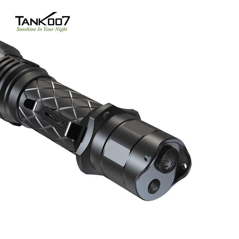 TANK007 new PT41 patrol security dual-use strong light flashlight LED three-switch high-brightness lighting flashlight