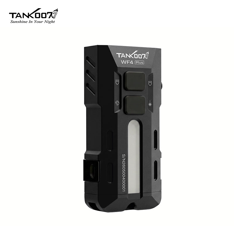 TANK007 WF4 PLUS Edc Flat Flashlight Pocket RGB Light with IR for Outdoor Hiking Hat Magnetic Tiny Mini Torch Light Rechargeable