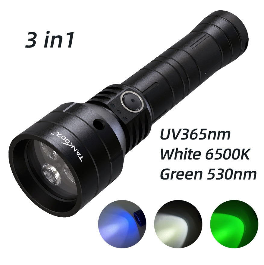CI06 High Power Inspection Light Forensic Evidence Collection Torch Light Linterna 3 in 1 Forensic Kits Flashlight