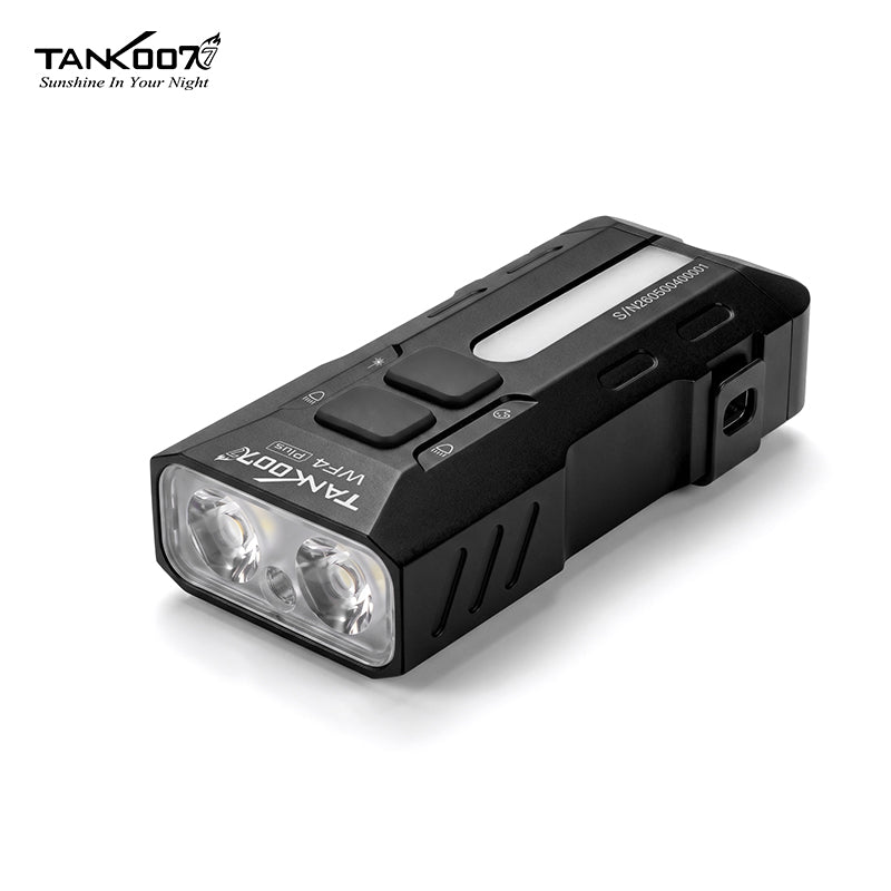 TANK007 WF4 PLUS Edc Flat Flashlight Pocket RGB Light with IR for Outdoor Hiking Hat Magnetic Tiny Mini Torch Light Rechargeable