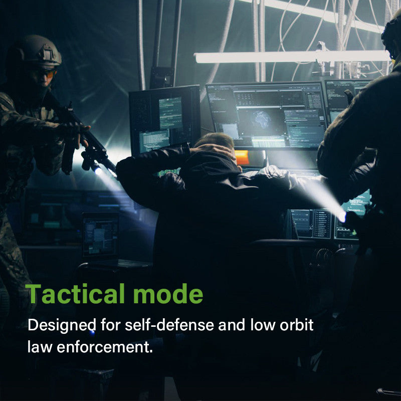 TANK007 new PT41 patrol security dual-use strong light flashlight LED three-switch high-brightness lighting flashlight