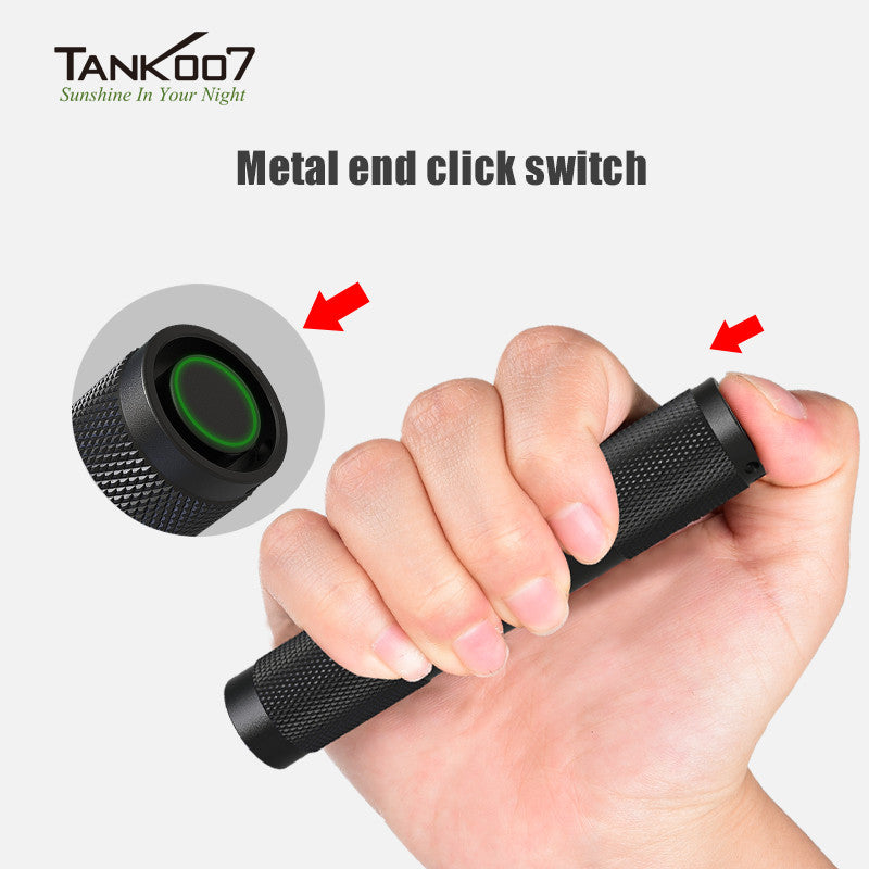 Factory onsales TANK007 TK701A Mini EDC Flashlight Pocket Led Camping Keychain Torchlight