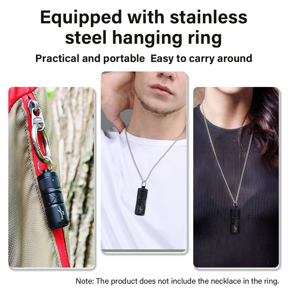 Magnetic mini zoomable flashlight E16
