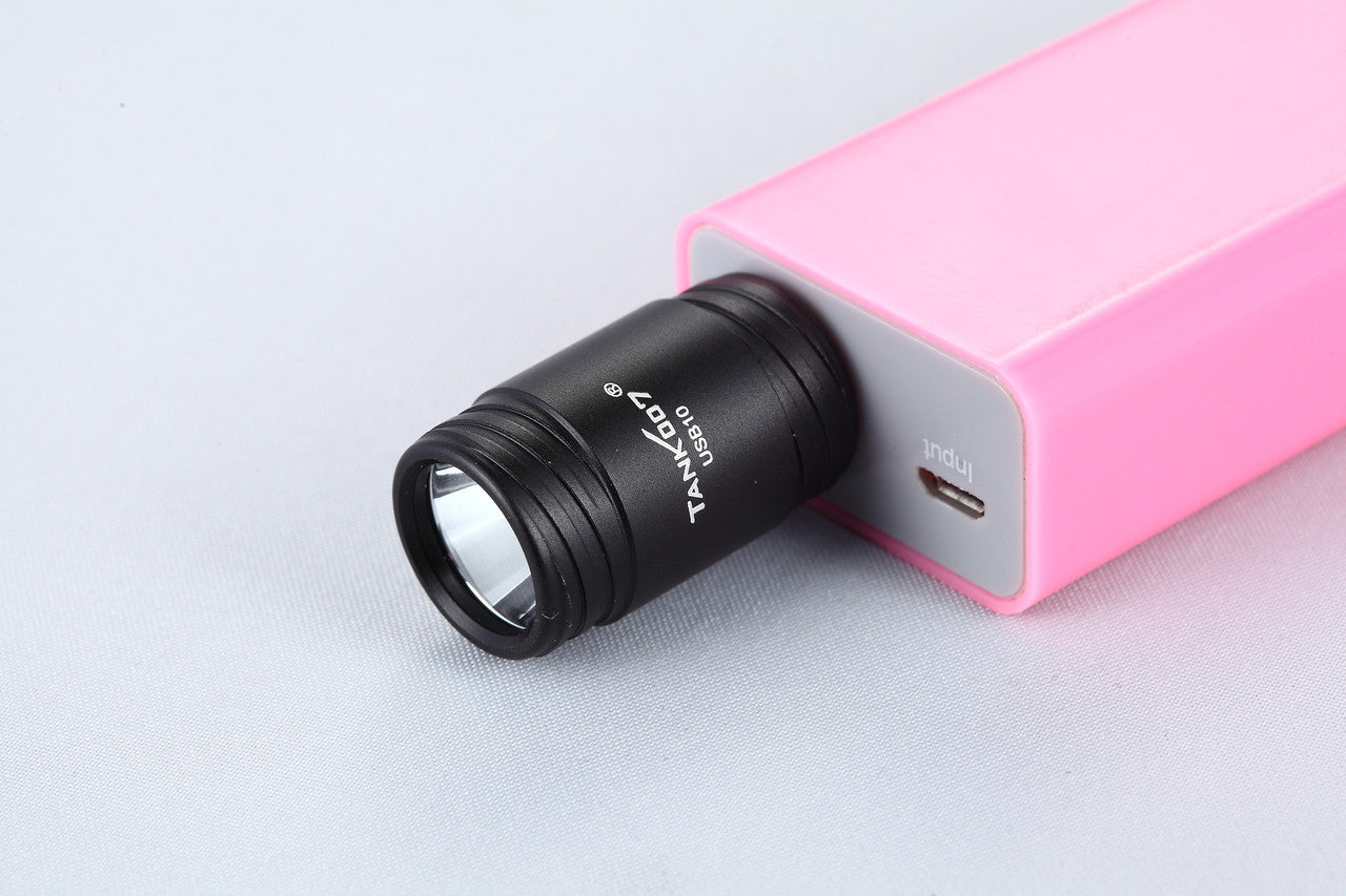 2015 TANK007 mini gift USB led flashlight torch USB10