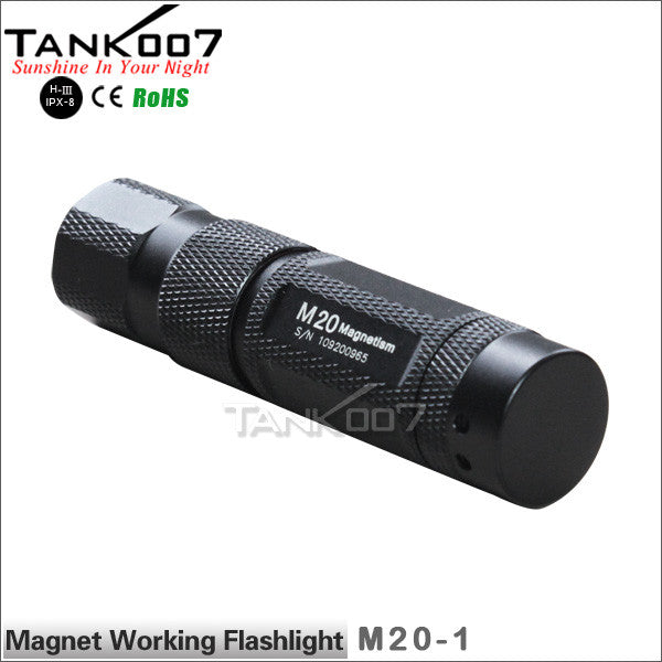 TANK007 M20 Magnetic Working Flashlight one working mode led torch torches