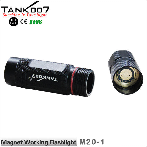 TANK007 M20 Magnetic Working Flashlight one working mode led torch torches