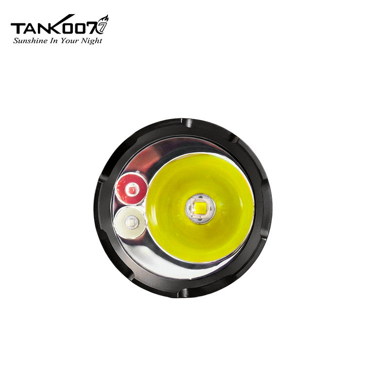 PT42 Plus High Power Tactical Flashlight Outdoor Waterproof 2060LM Three Color Green Red Light Torch Light Rechargeable