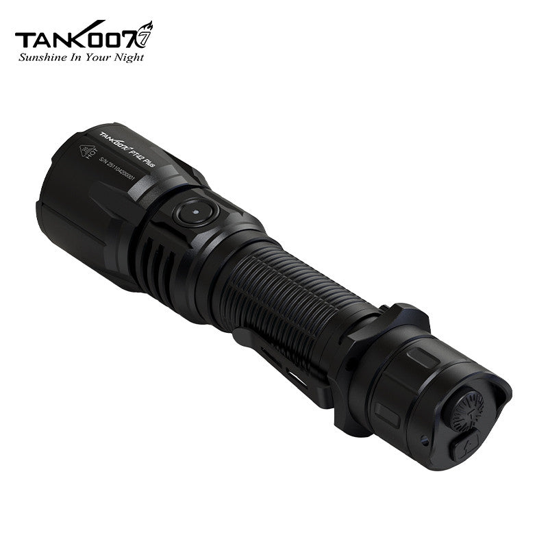 PT42 Plus High Power Tactical Flashlight Outdoor Waterproof 2060LM Three Color Green Red Light Torch Light Rechargeable