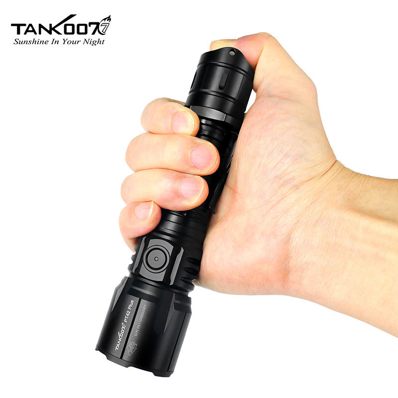 PT42 Plus High Power Tactical Flashlight Outdoor Waterproof 2060LM Three Color Green Red Light Torch Light Rechargeable