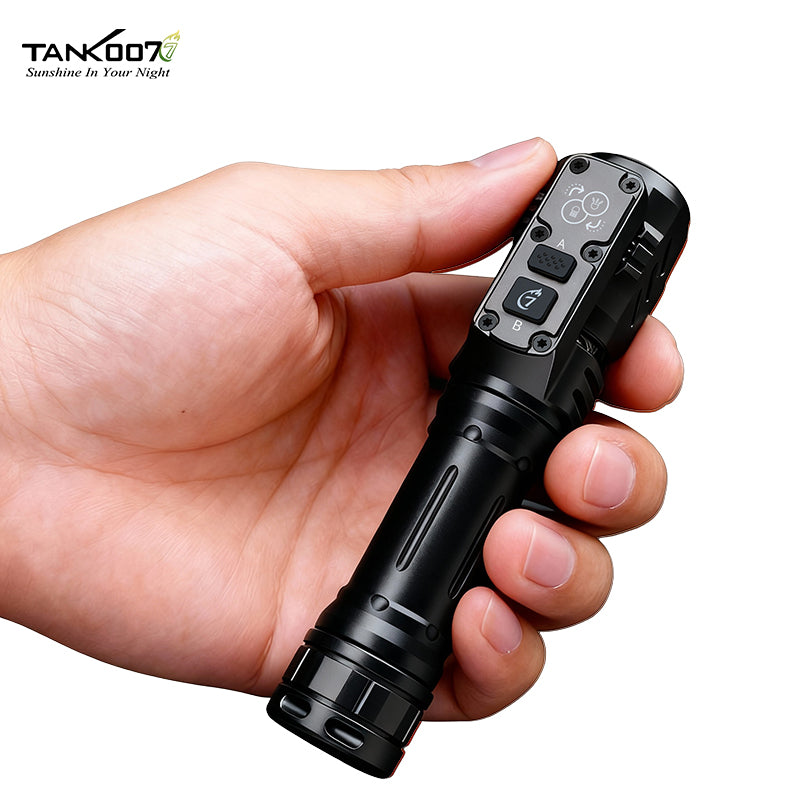 WK1 Innovative Two-Way Illumination Rotatable Magnetic EDC Flashlight Outdoor High-Power Flashlight
