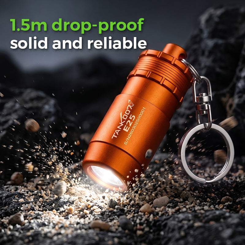 TANK007 E25 mini flashlight feature 9