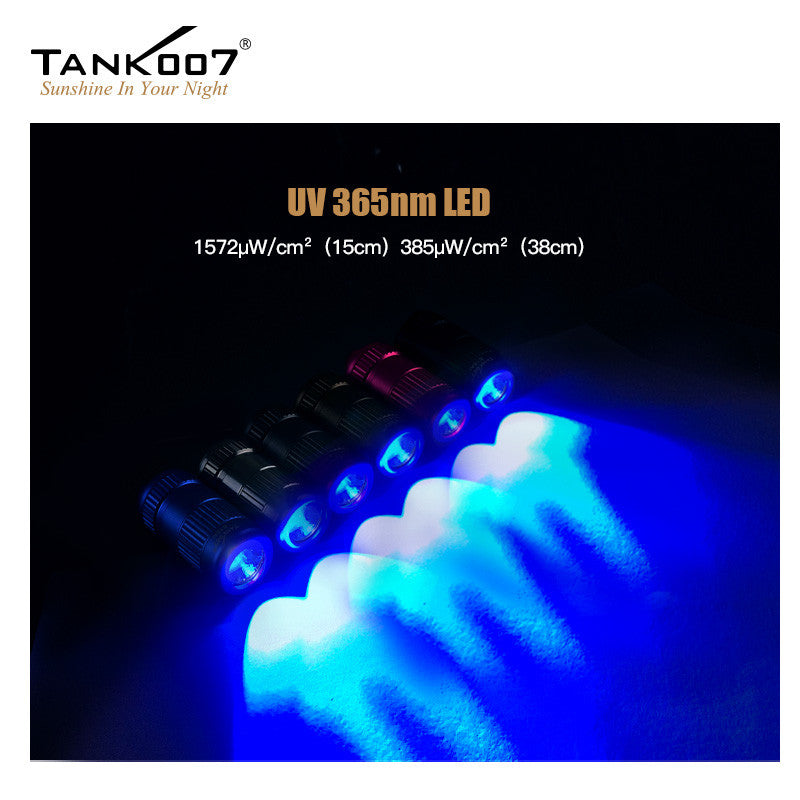 mini uv flashlight