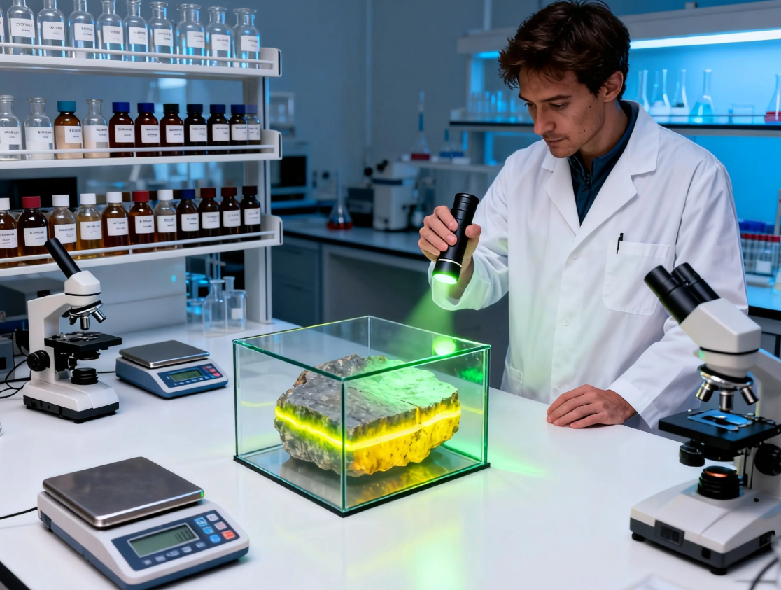 Rechargeable UV Flashlight for Professionals: Applications in Automotive, Security & Forensics