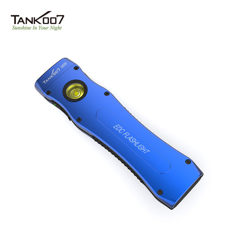 TANK007 Slim Strong Light Flashlight WF02 Rechargeable Pocket Flashlight