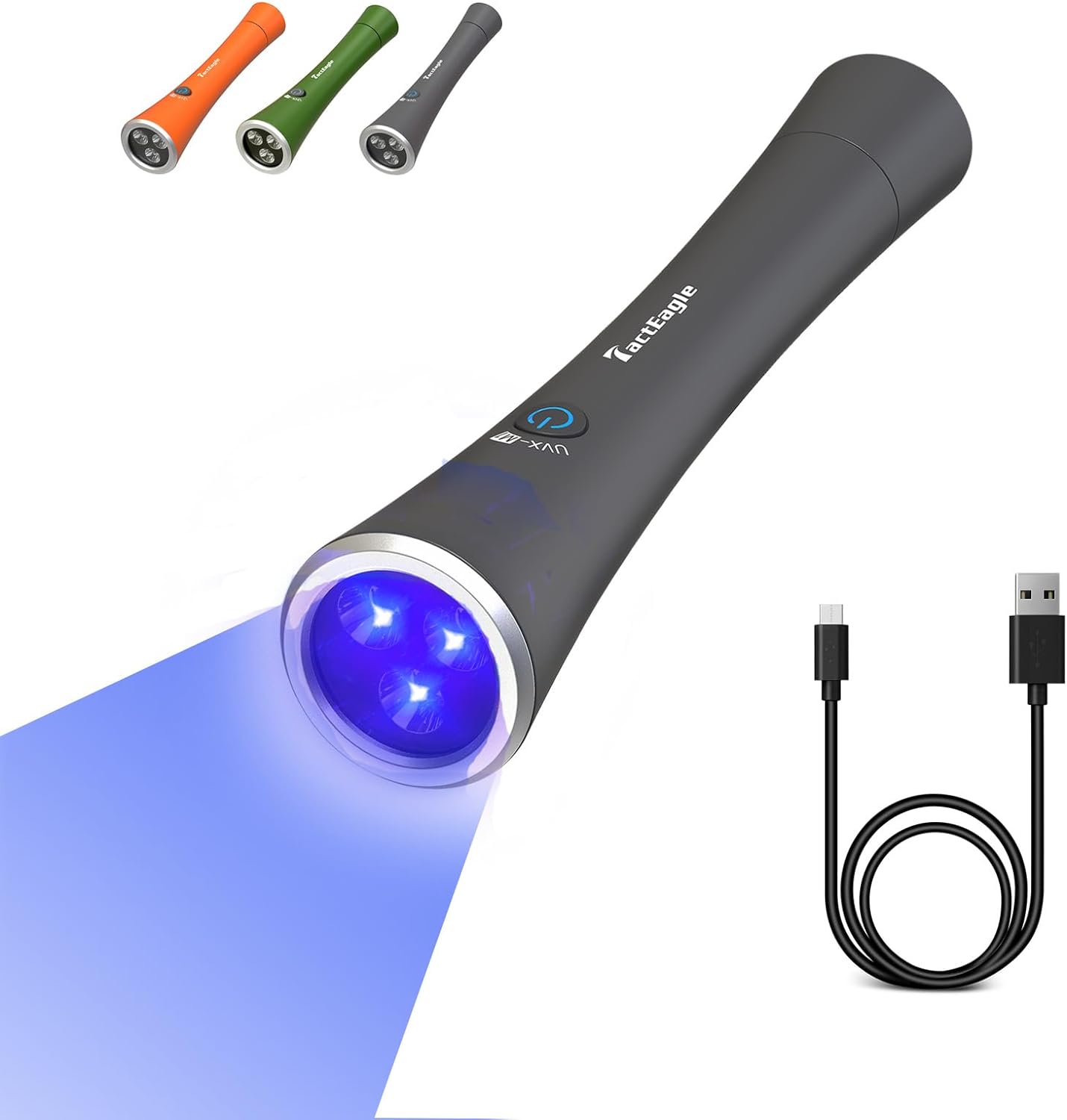 Tank007 UV6100 uv light blacklight dog urine pet stains bed bug detector ultraviolet curing lamp led uv black light