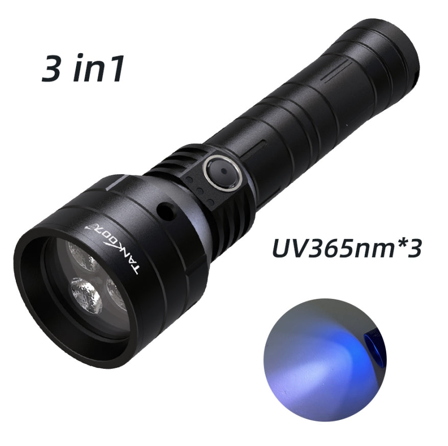 CI06 High Power Inspection Light Forensic Evidence Collection Torch Light Linterna 3 in 1 Forensic Kits Flashlight