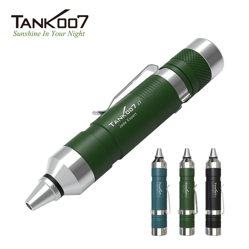 Tank007 J7 Jewelry Identification Flashlight - Jade and Gemstone Appraisal Torch