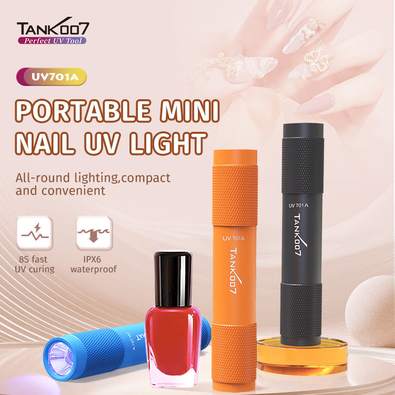 TANK007 UV701A Portable Mini UV Flashlight 365nm