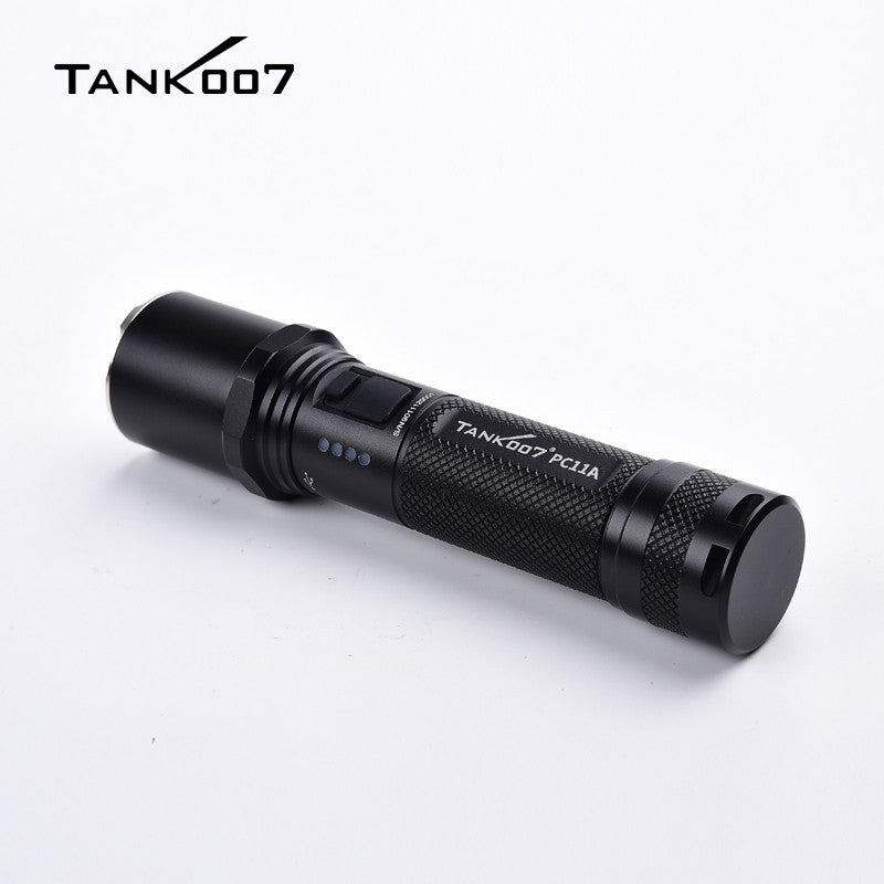 TANK007 PC11A Multi-purpose rechargeable flashlight High power LED direct charging flashlight