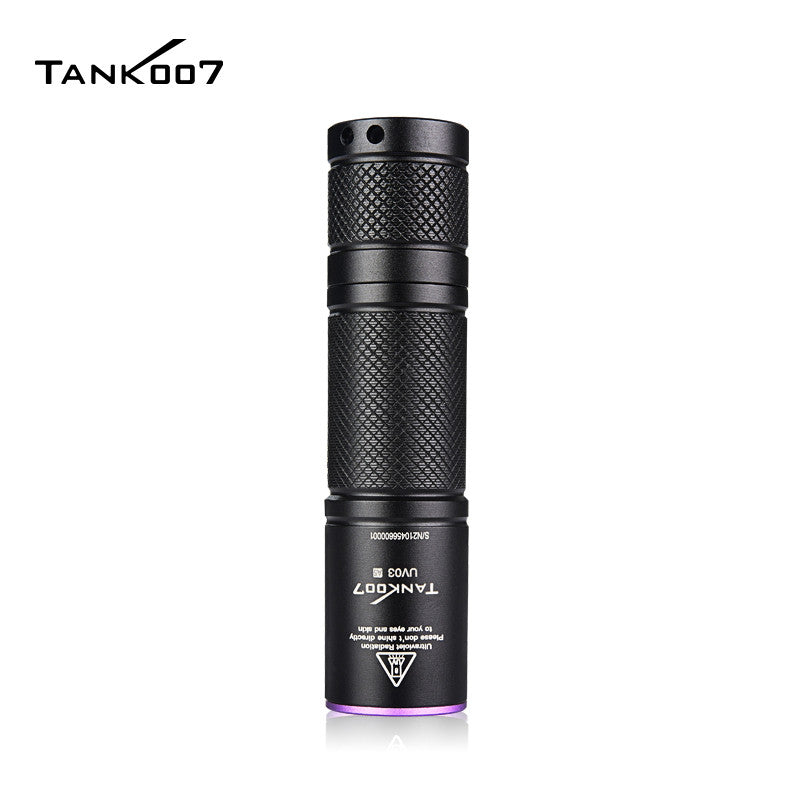 TANK007 UV03 365 nm Portable AAA Battery Powered UV Flashlight