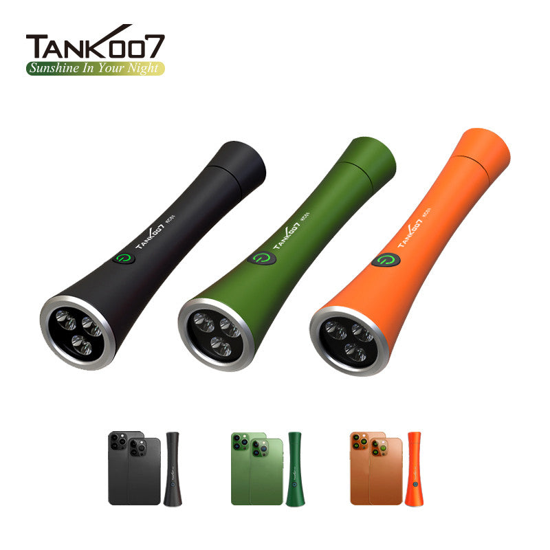 Tank007 KC61 rechargeable multifunctional flash light usb charging mechanic emergency flashing lights torch led cob flashlight