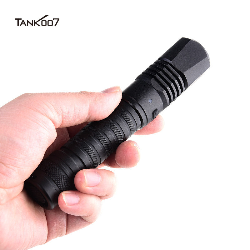 Tank007 CI05 USB rechargeable forensic 365nm uniform lamp CSI torchlight even blacklight 365 nm LED light uv flashlight torch