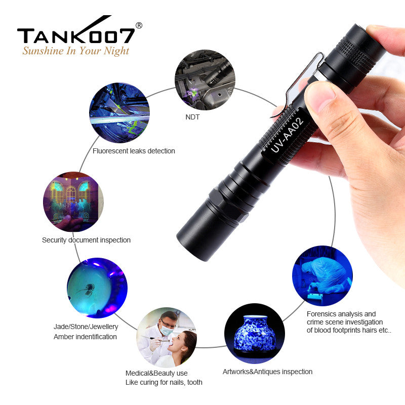365nm uv flashlight