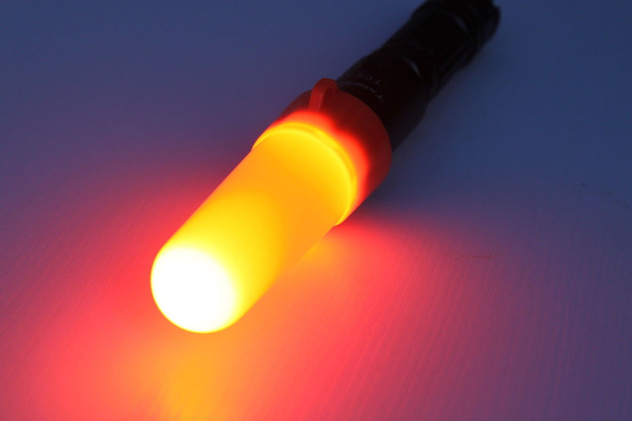 TANK007 L-size M-size S-size Red Flashlight Filter Diffuse