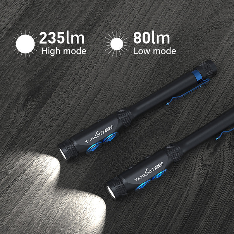 UVAY3 three-light flashlight white light, red light and ultraviolet light three-in-one flashlight