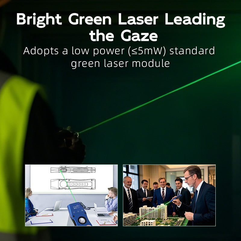 WF02L Portable multi-function flashlight New 3-in-1 magnetic UV green laser ultra-thin strong light flashlight