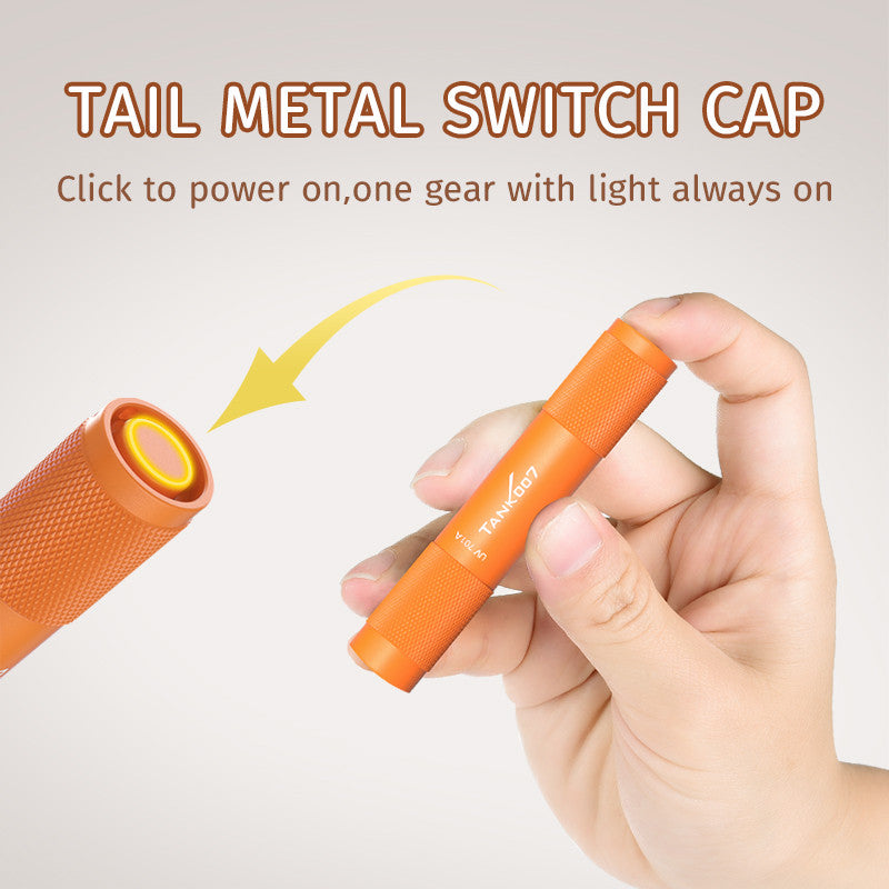 TANK007 UV701A Portable Mini UV Flashlight 365nm