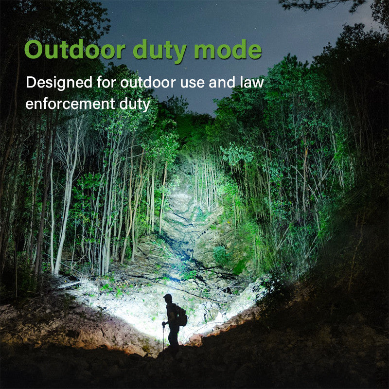 TANK007 new PT41 patrol security dual-use strong light flashlight LED three-switch high-brightness lighting flashlight