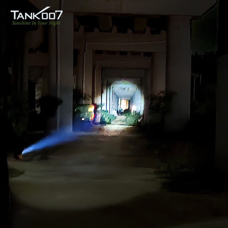Tank007 KZ02 High Power Zoom Flashlight USB Rechargeable Flashlight LED Flashlight