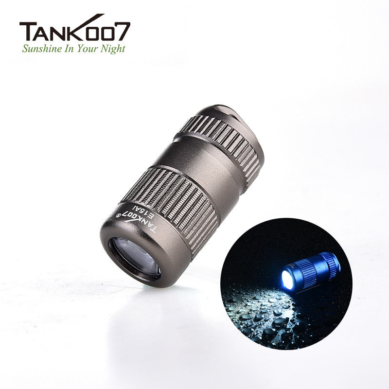 Tank007 E15 Ai kids christmas gifts LED torch promotional gift small fleshlight waterproof flash light mini keychain flashlight