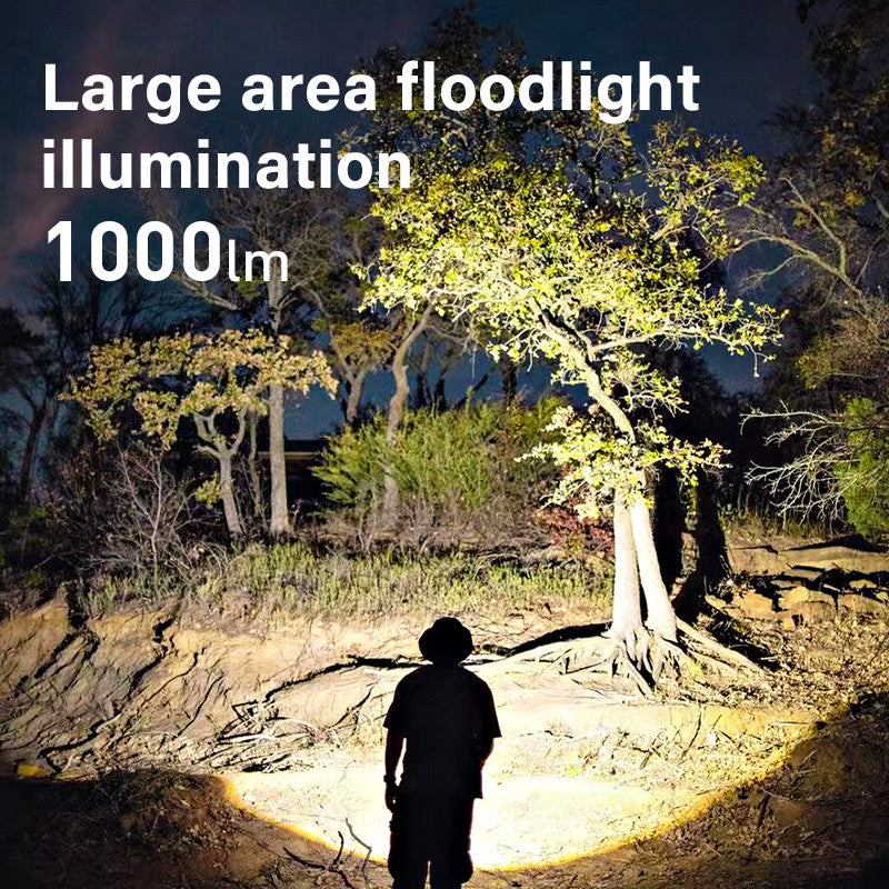 KC70 PLUS Aluminum LED Flashlight High Power Torch Light Long Range Rechargeable 105° Bearing Rotating Working Linternas
