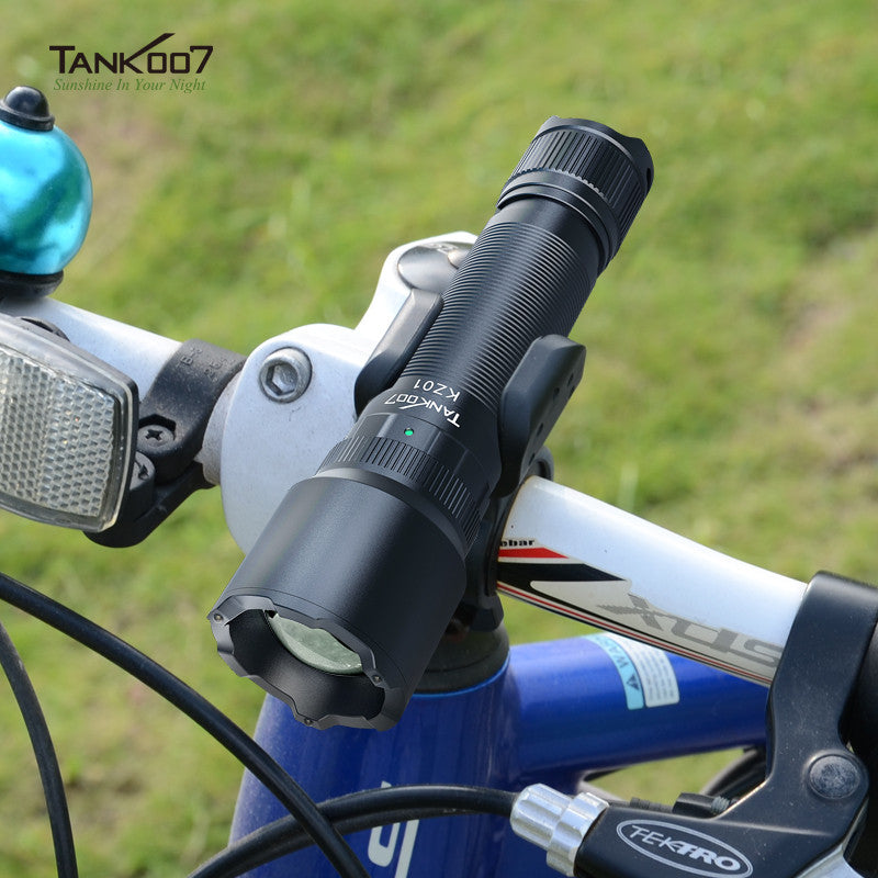 TANK007 KZ01 High Power 20W Waterproof Flash Light Kit Powerful Rechargeable Battery Flashlight