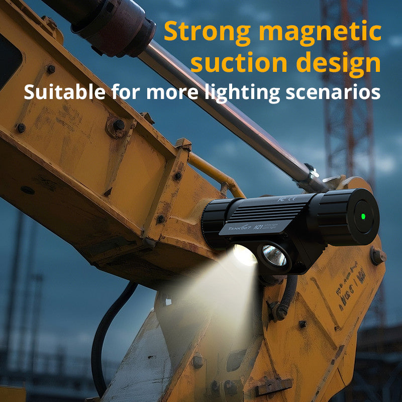 H21 Magnetic Dual Lamp Portable Outdoor Headlamp