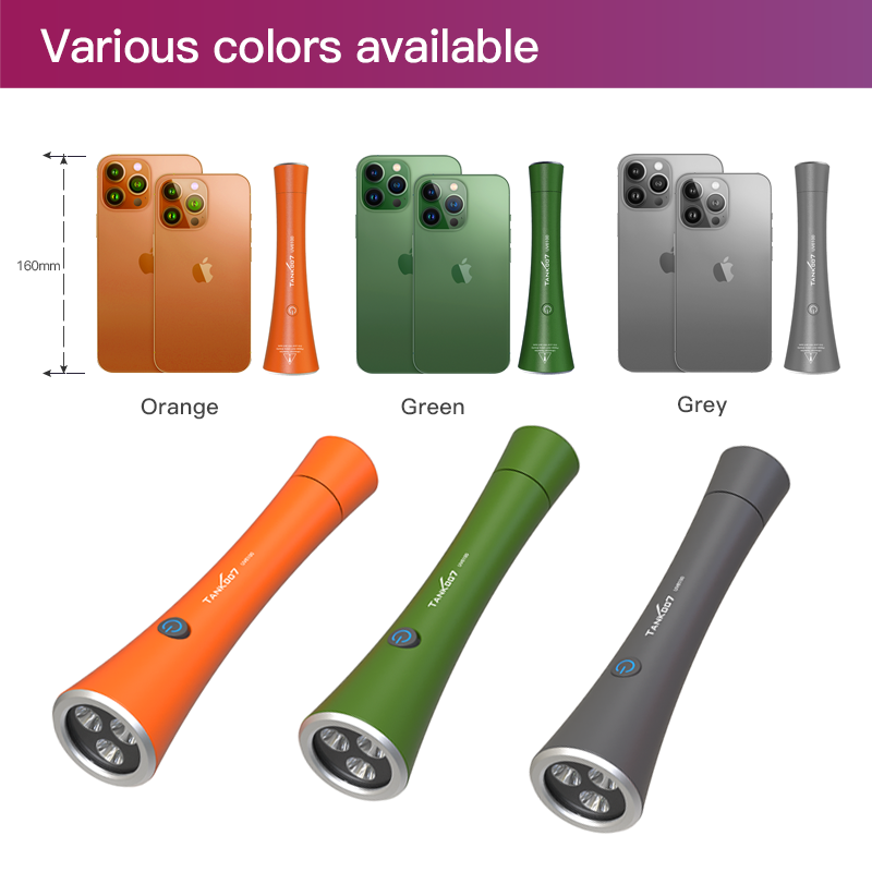 Tank007 UV6100 uv light blacklight dog urine pet stains bed bug detector ultraviolet curing lamp led uv black light