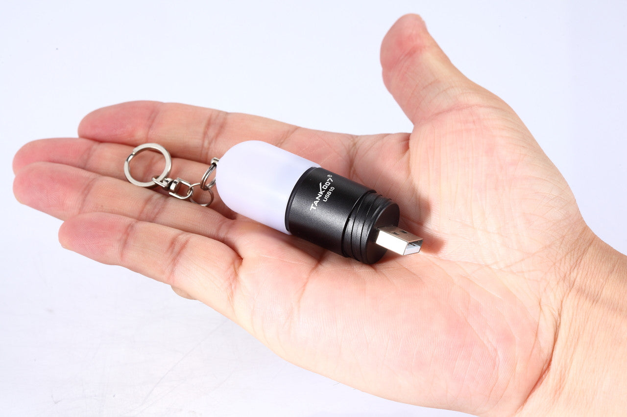 2015 TANK007 mini gift USB led flashlight torch USB10