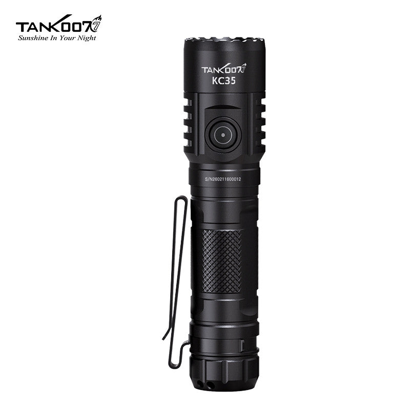 KC35 Waterproof Tactical Flashlight Rechargeable High Power 5000lm Outdoor Linternas Bright Self Defense Torch Light
