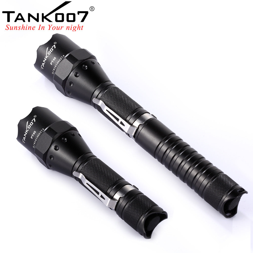 TANK007 LED OUTDOOR flashlight led flashlight with remote switch PT40