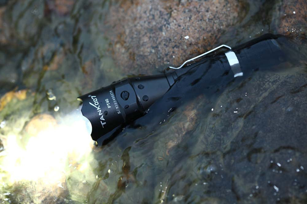 TANK007 LED OUTDOOR flashlight led flashlight with remote switch PT40