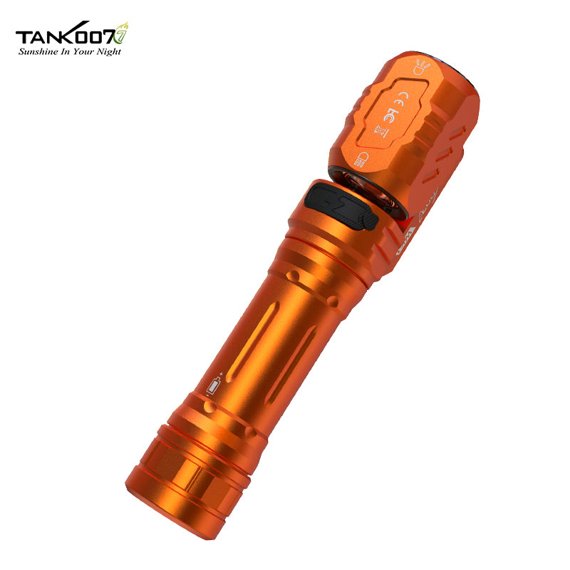 WK1 Innovative Two-Way Illumination Rotatable Magnetic EDC Flashlight Outdoor High-Power Flashlight