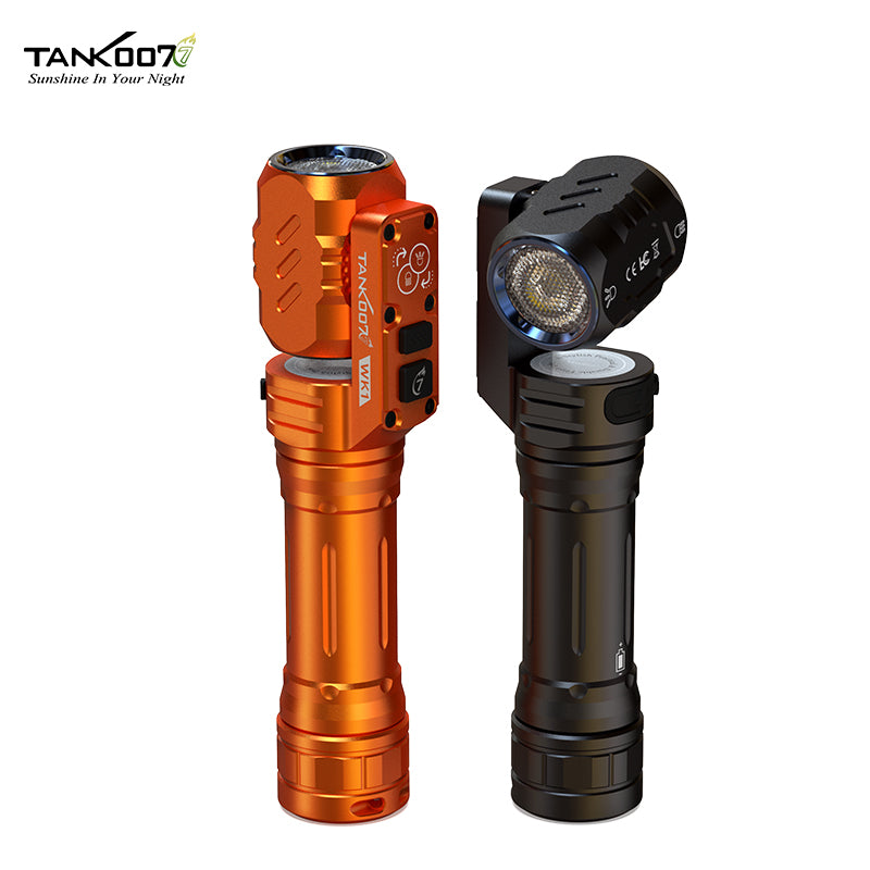 WK1 Innovative Two-Way Illumination Rotatable Magnetic EDC Flashlight Outdoor High-Power Flashlight