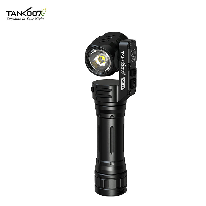 WK1 Innovative Two-Way Illumination Rotatable Magnetic EDC Flashlight Outdoor High-Power Flashlight