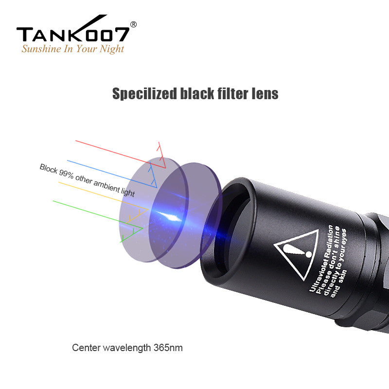 blacklight flashlight