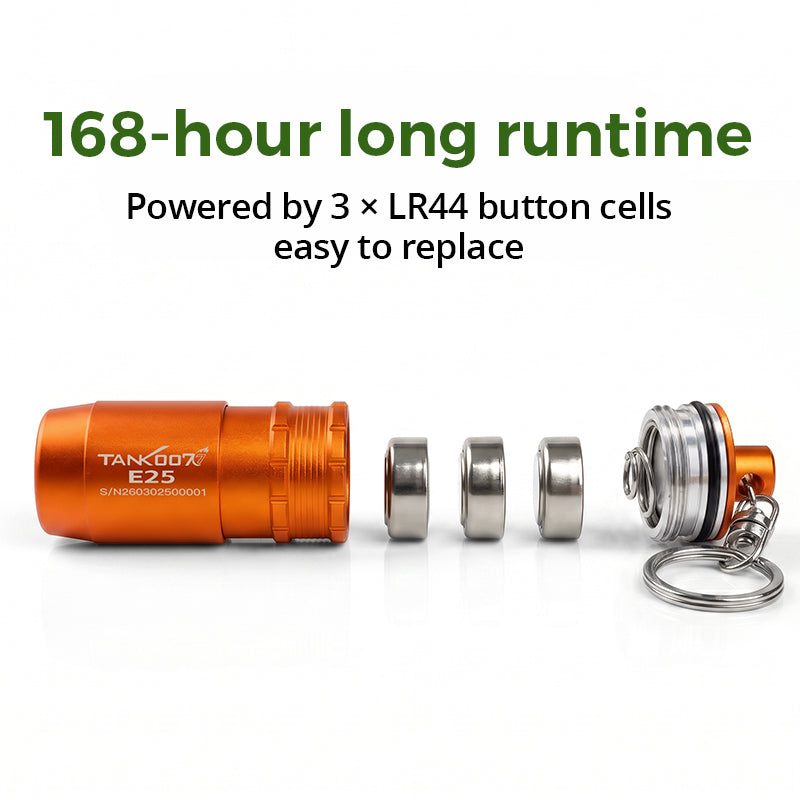 TANK007 E25 mini flashlight feature 7