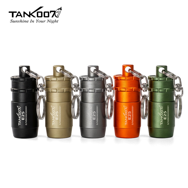 TANK007 E25 available in five colors