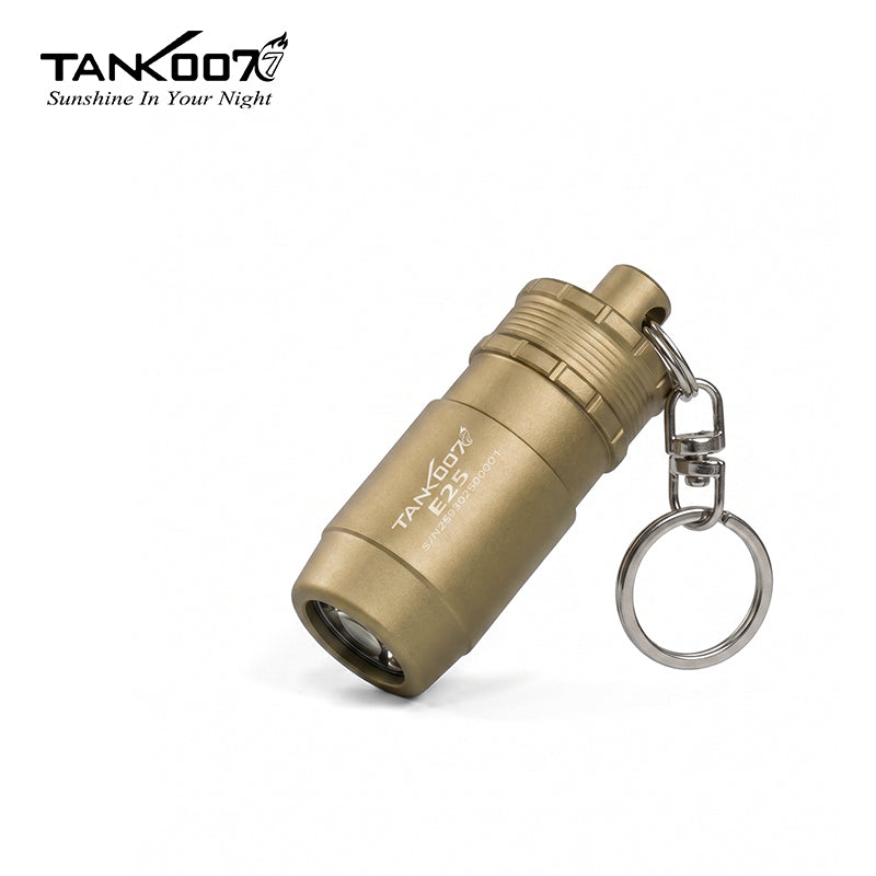 Sand TANK007 E25 keychain flashlight