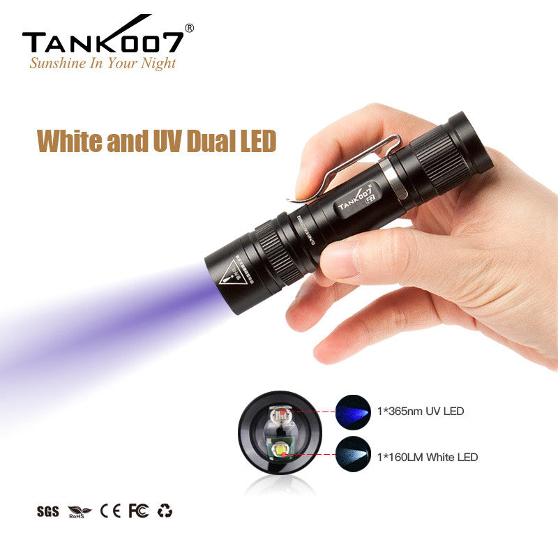 small uv flashlight